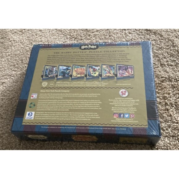 Harry Potter Hogwarts 500 Piece Jigsaw New York Puzzle Company BRAND NEW Sealed - Picture 6 of 7